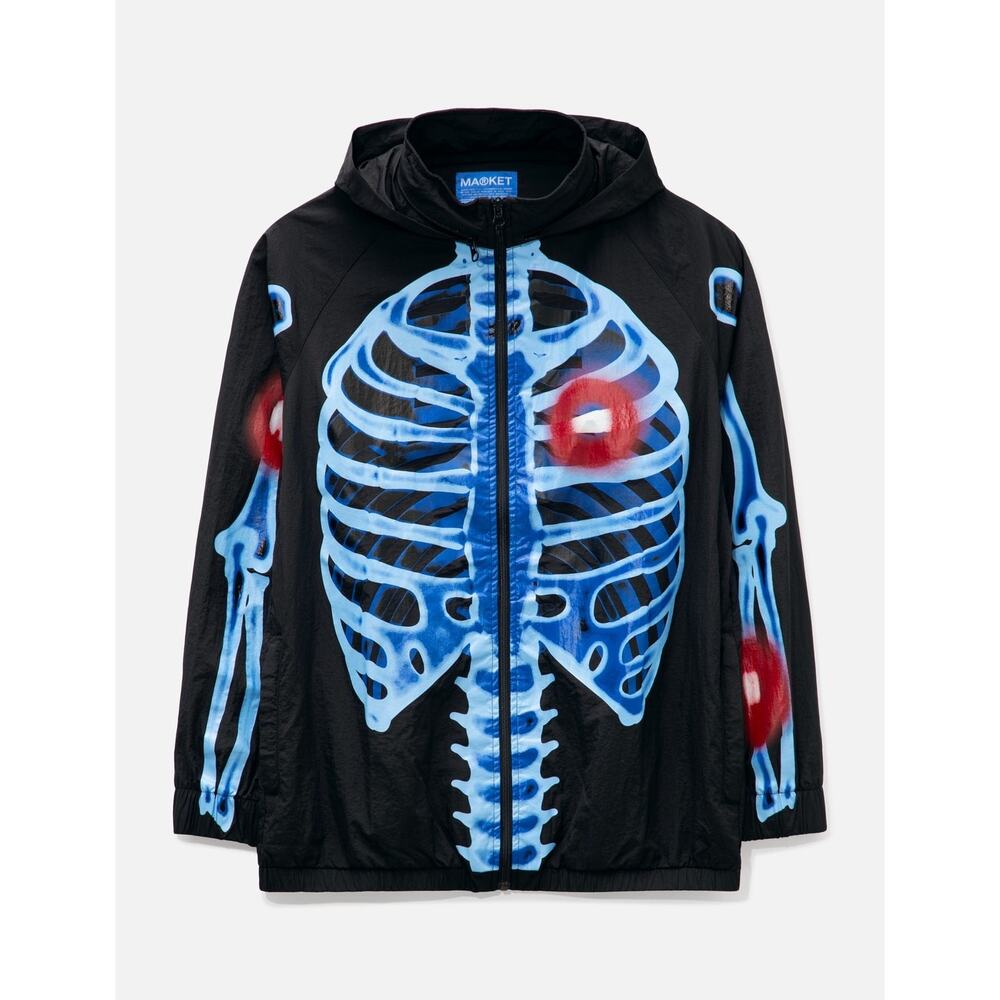 Market Injuries Track Jacket Size Small - Picture 2 of 5